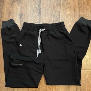 Figs high waisted Zamora jogger black